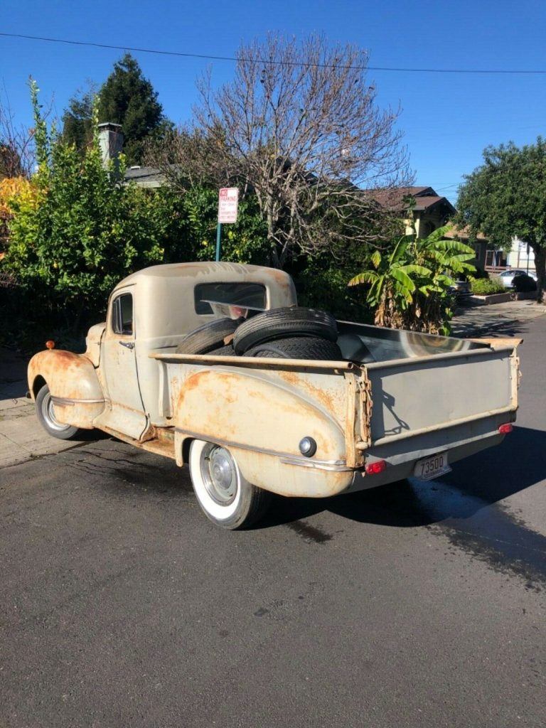 vintage 1947 Hudson Pickup project