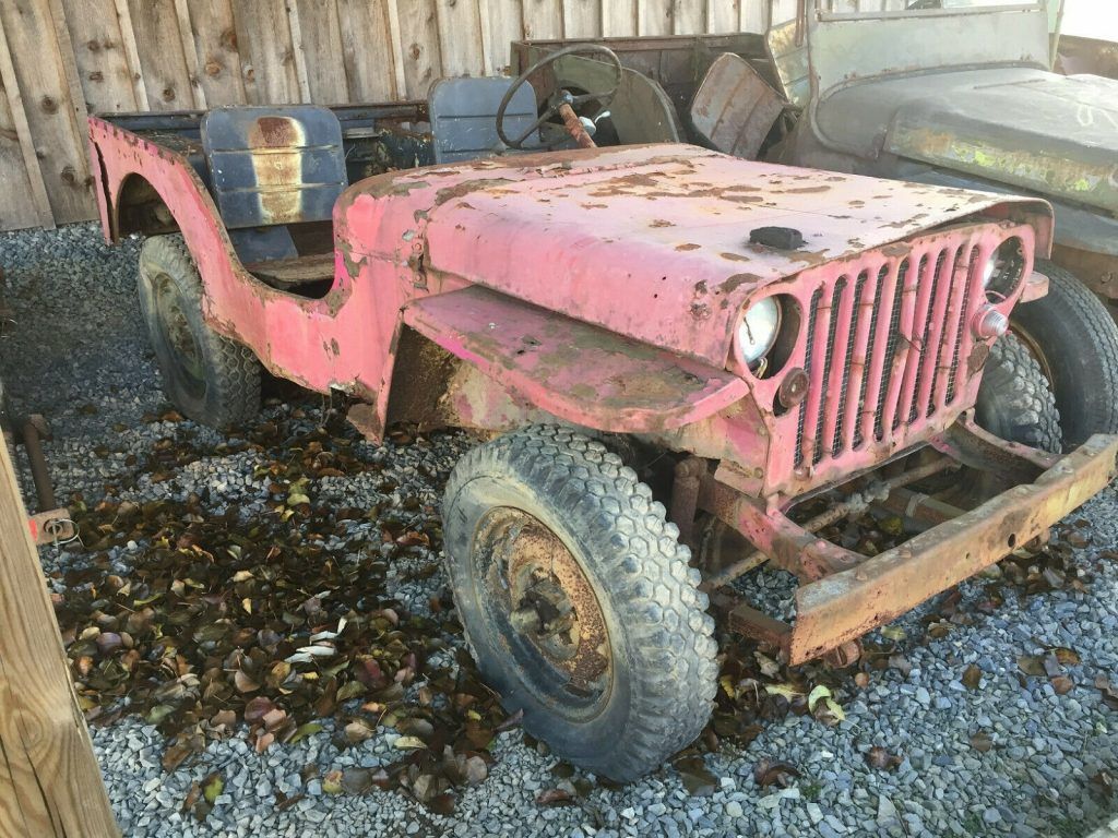 military 1942 Ford GPW Willys MB WWII Jeep project