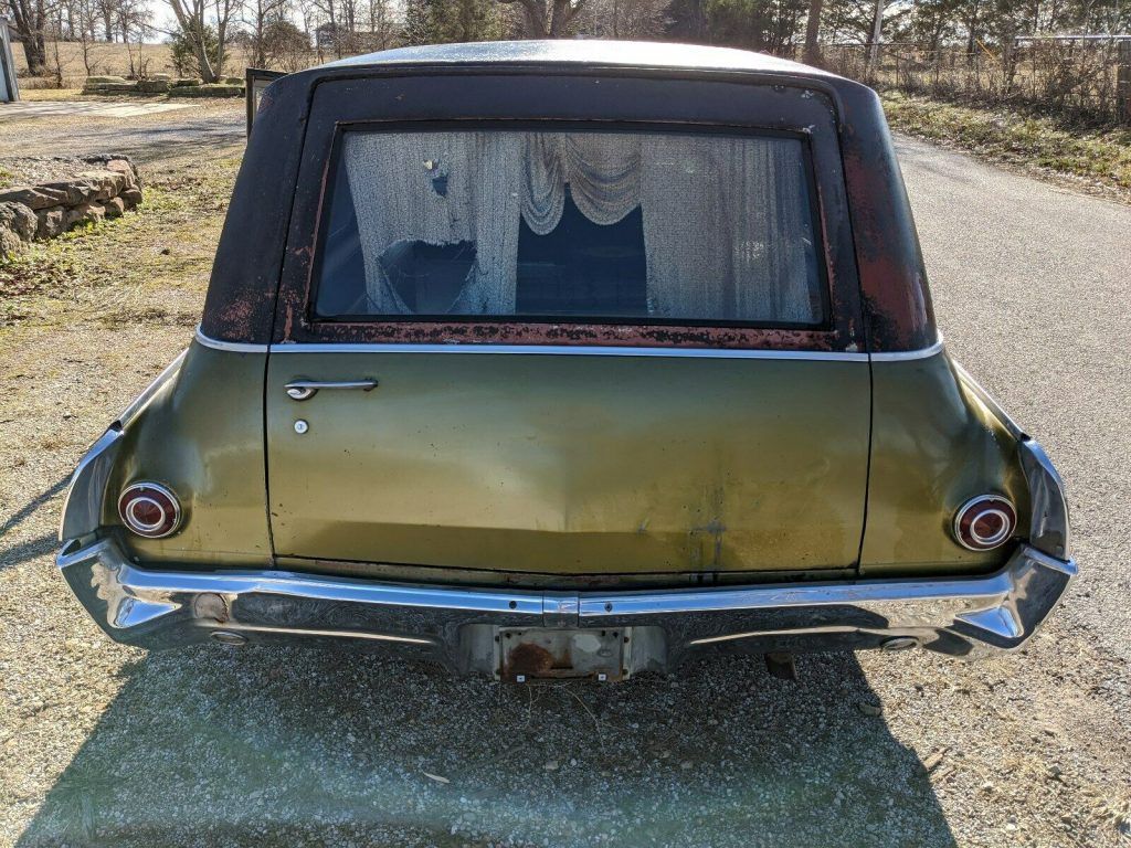rare 1966 Pontiac Bonneville hearse project