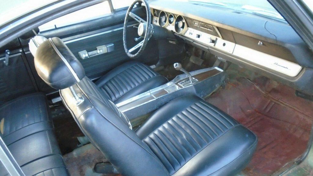 slant six 1969 Plymouth Barracuda project