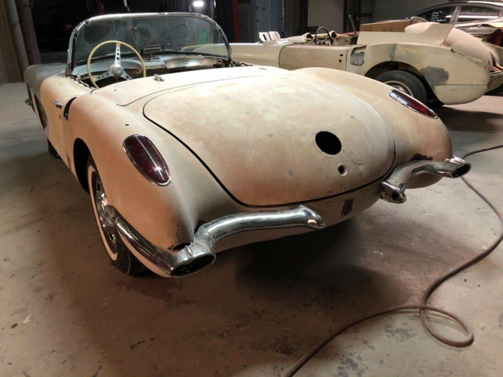 very solid 1959 Chevrolet Corvette project