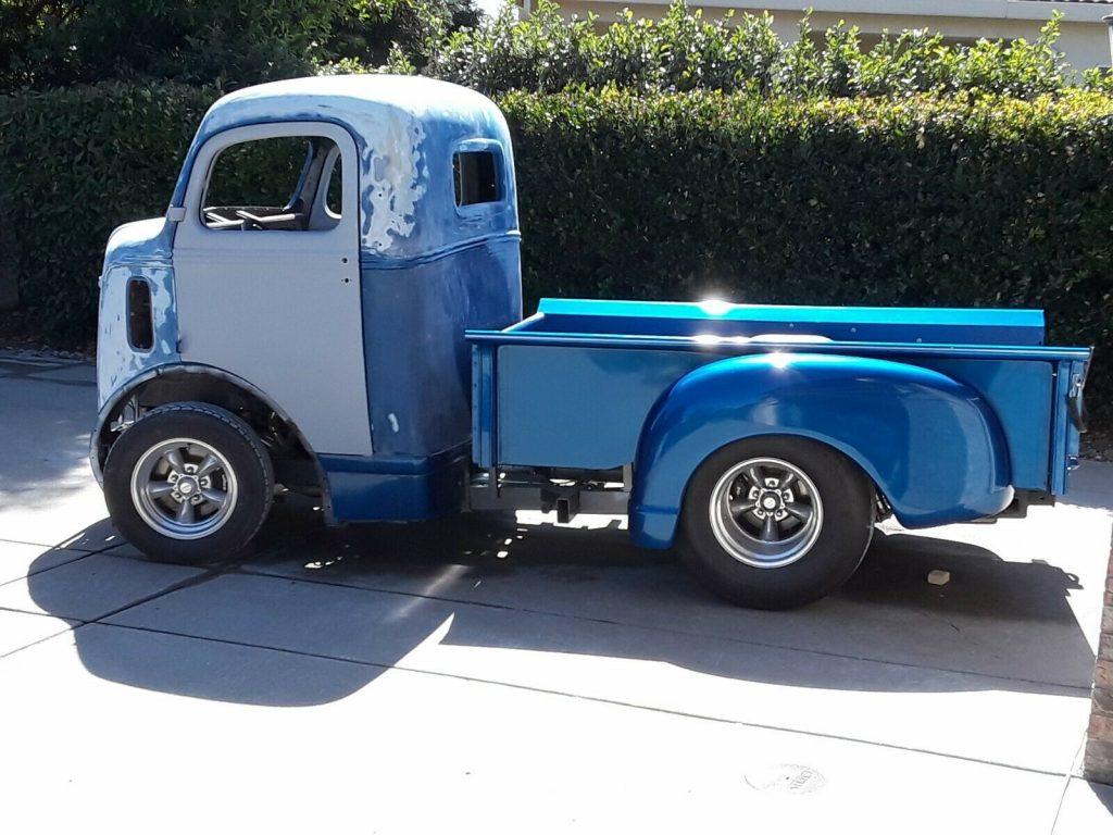 amazing 1946 Ford Cabover Pickup custom project