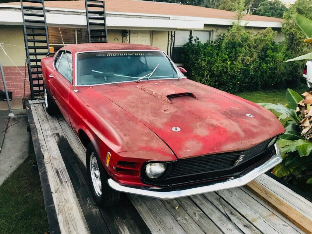 complete 1970 Ford Mustang Fastback project