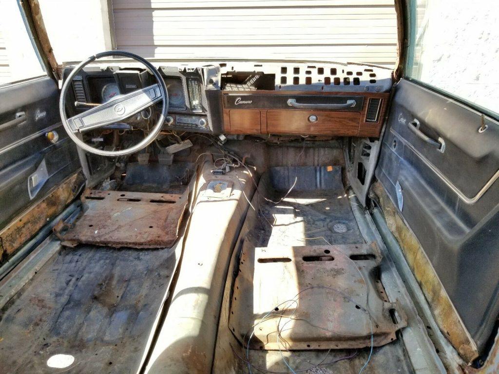 missing drivetrain 1969 Chevrolet Camaro project