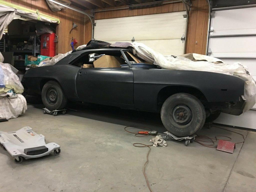 restoration in progress 1969 Chevrolet Camaro Project