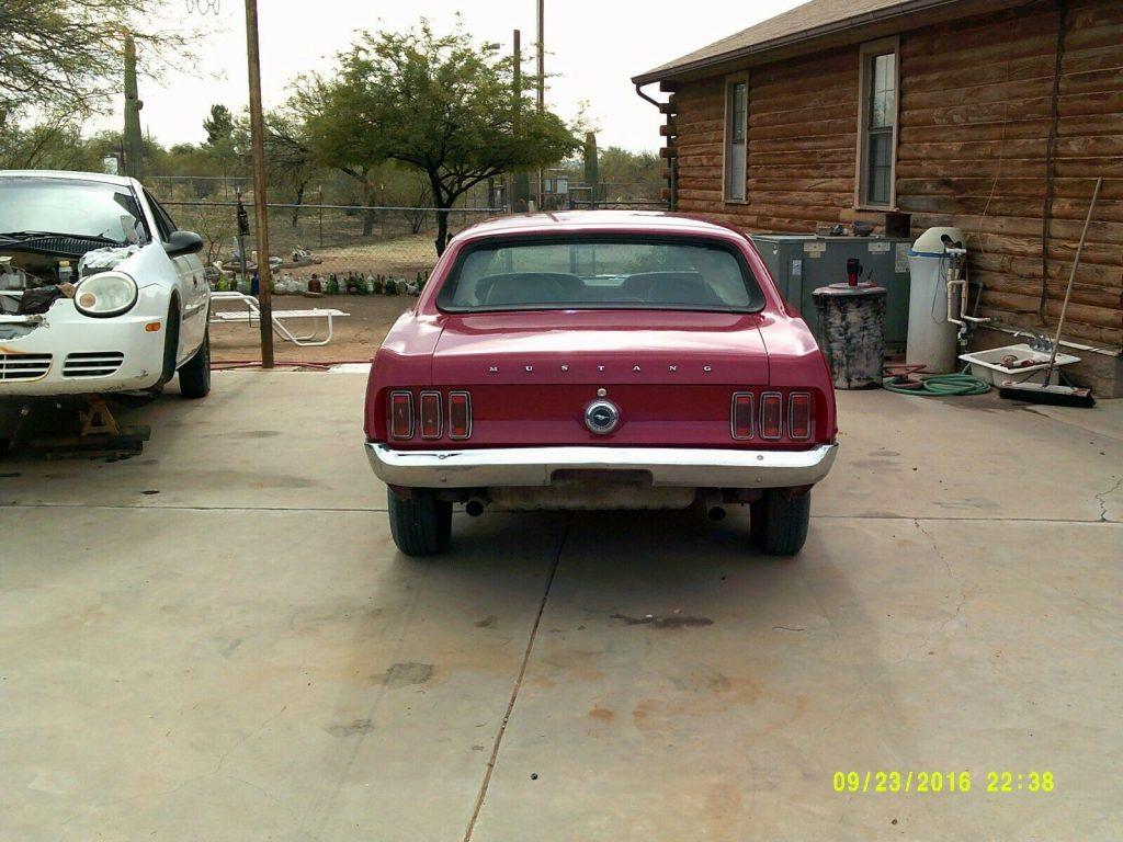 running 1969 Ford Mustang Coupe project