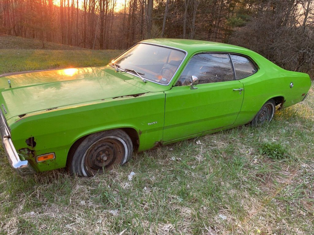 seized engine 1971 Plymouth Duster project
