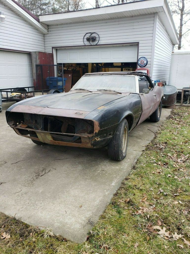 needs total restoration 1968 Chevrolet Camaro project