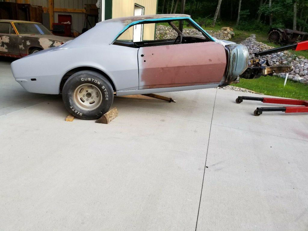 new parts 1968 Chevrolet Camaro project
