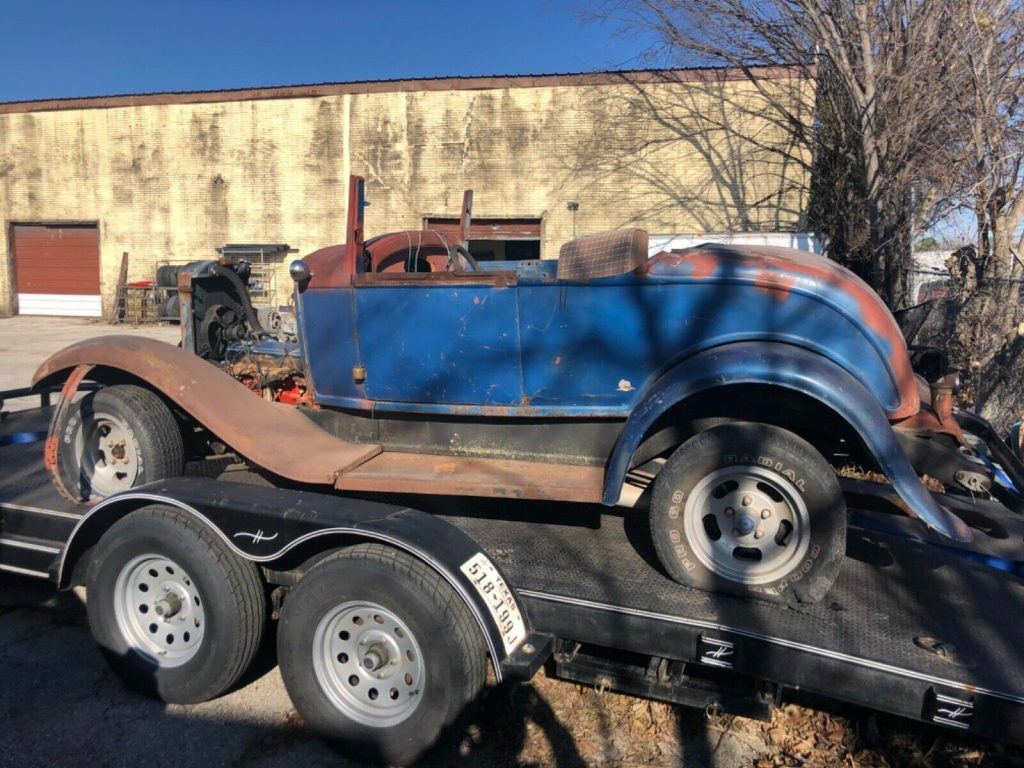 steel 1932 Ford Roadster hot rod project