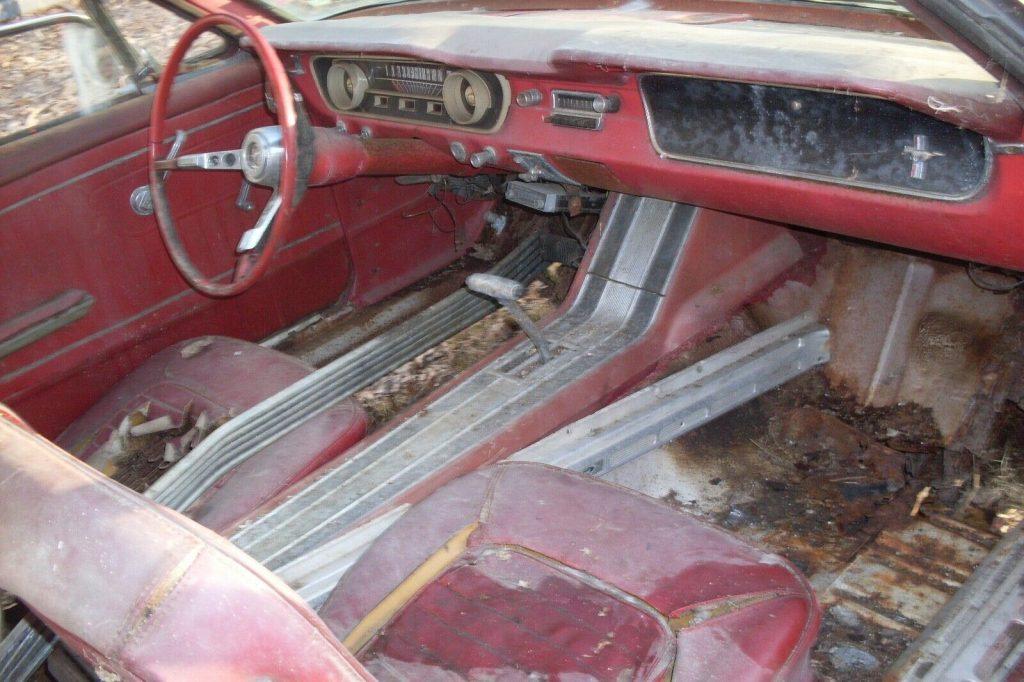 barn find 1964 Ford Mustang Convertible project