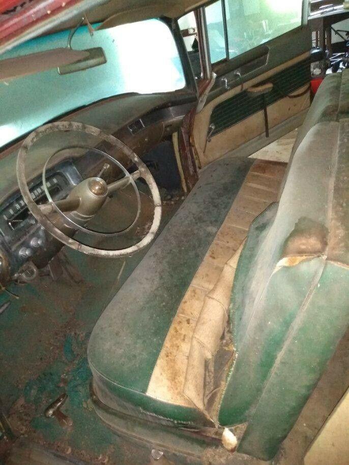 barn queen 1955 Cadillac Miller Ambulance Hearse project