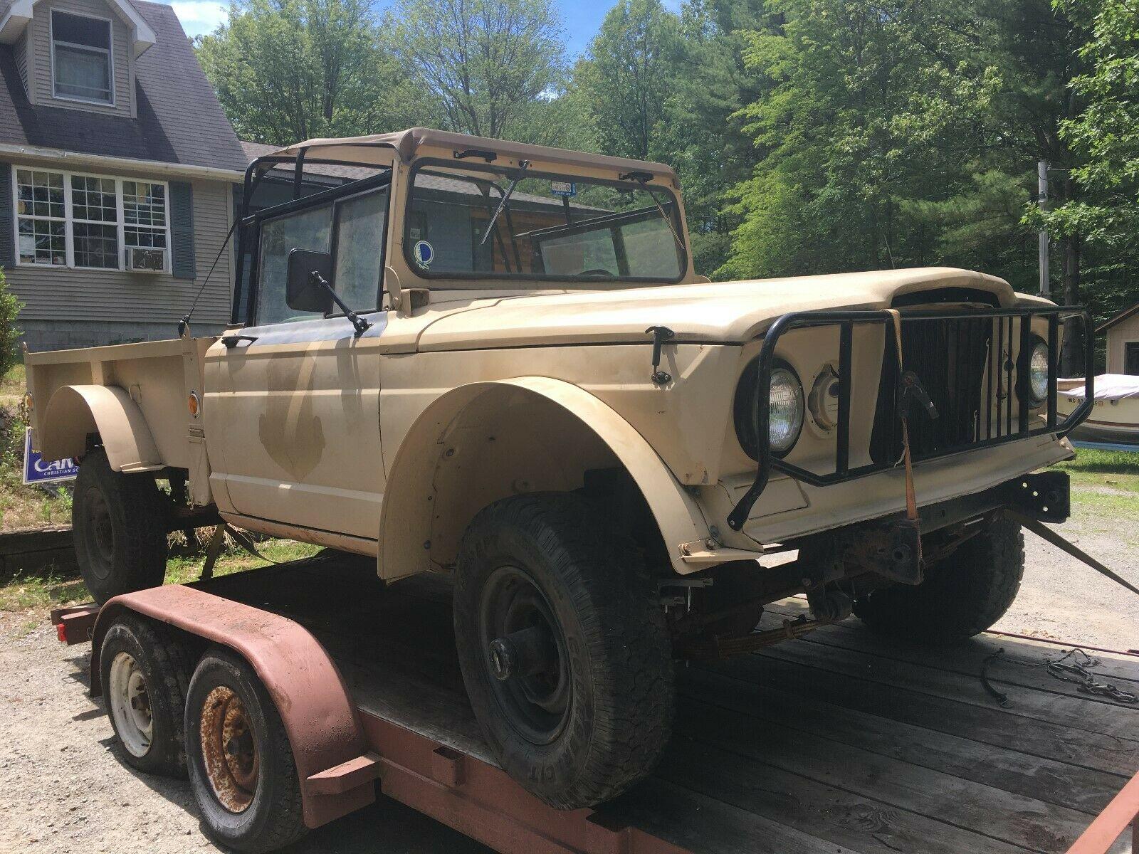 military 1967 Kaiser jeep 1 1/4 ton M715 project for sale