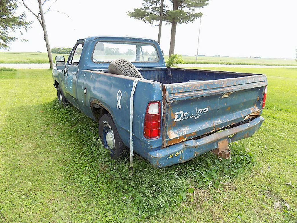 new parts 1979 Dodge Pickup project