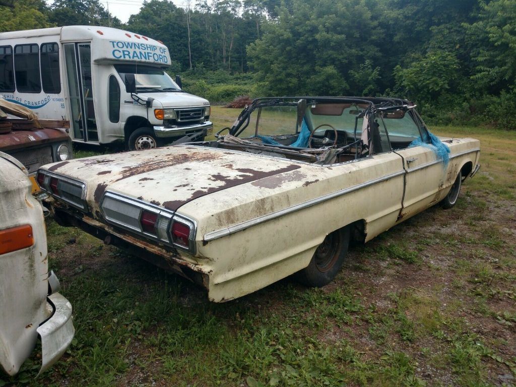 needs restoration 1966 Plymouth Fury Convertible project
