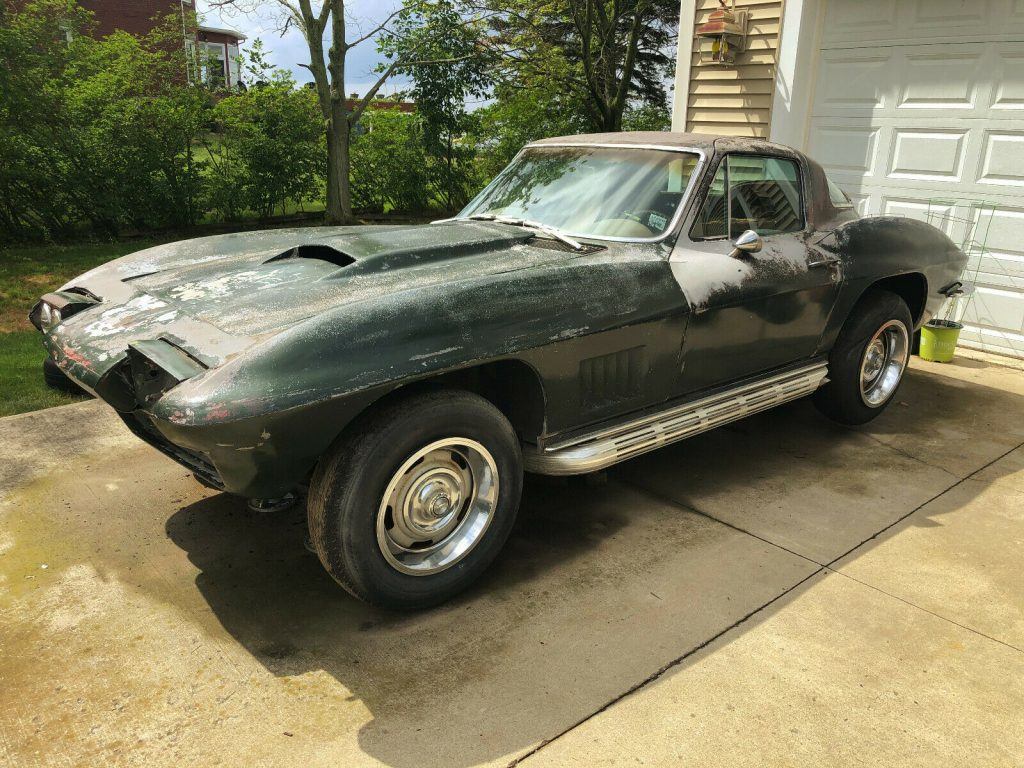 Needs Restoration 1967 Chevrolet Corvette project