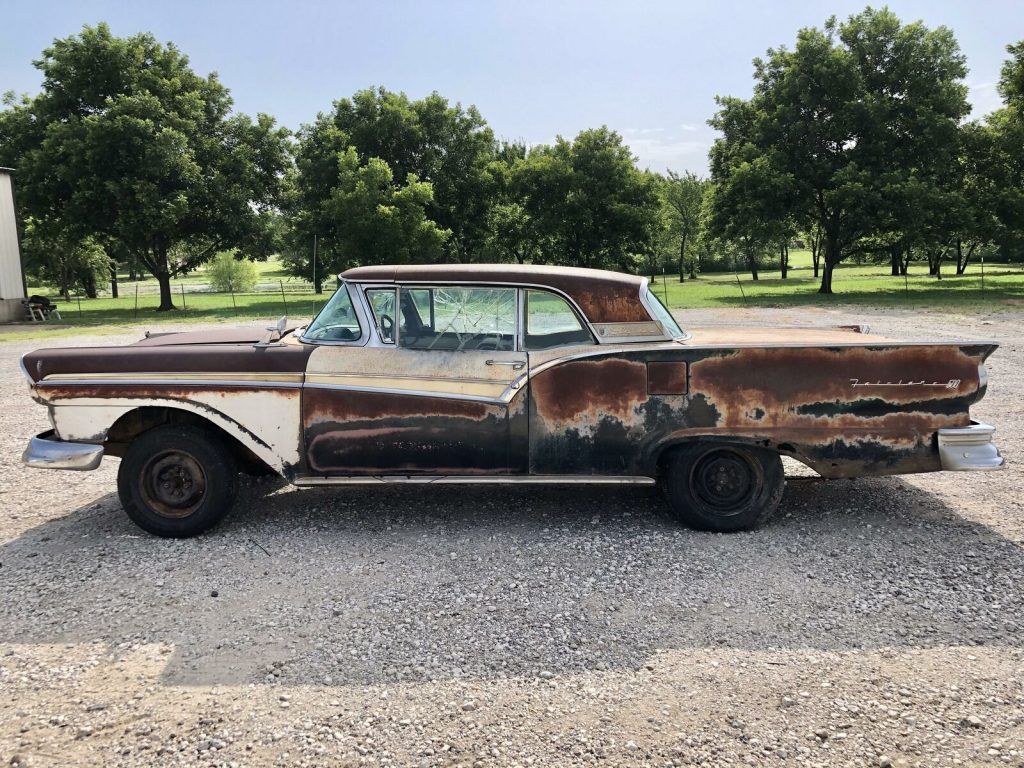 needs total restoration 1957 Ford Fairlane Project