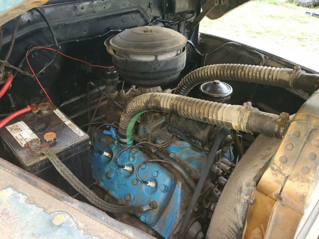 solid 1951 Ford F1 half ton Pickup truck project