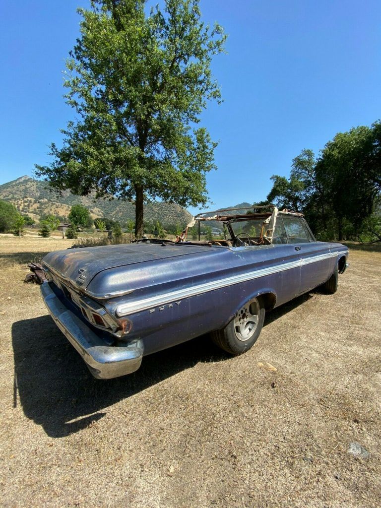 very solid 1964 Plymouth Fury project