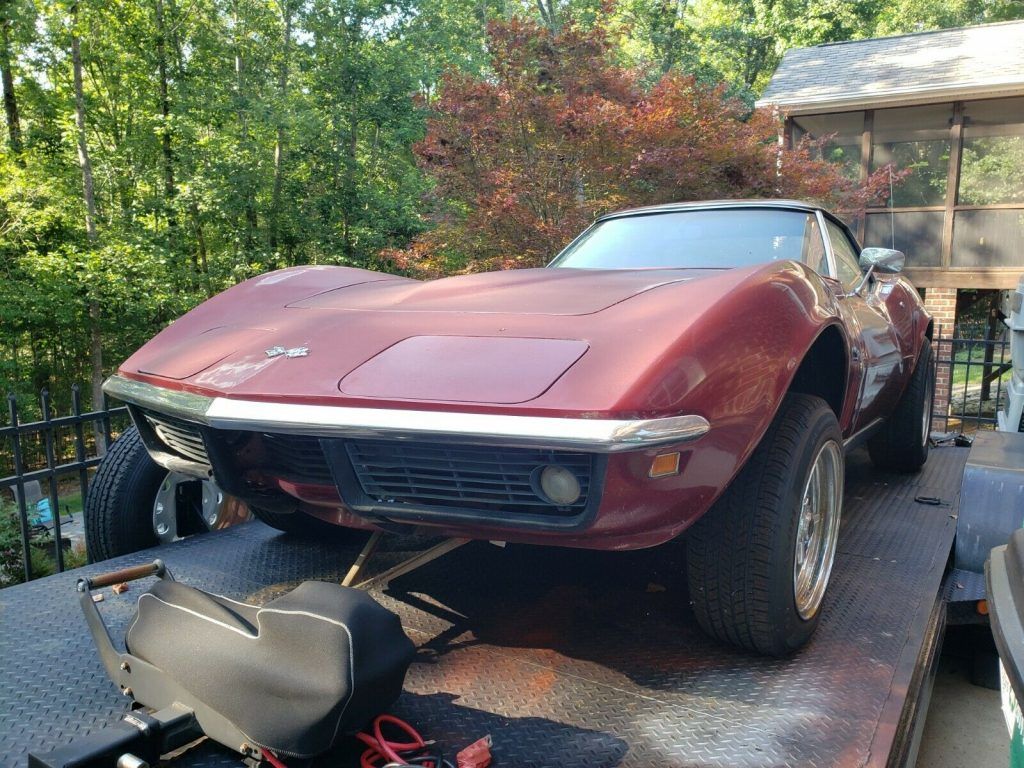 complete 1969 Chevrolet Corvette Convertible Project