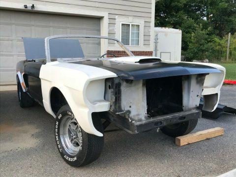 new metal 1966 Ford Mustang Convertible project for sale