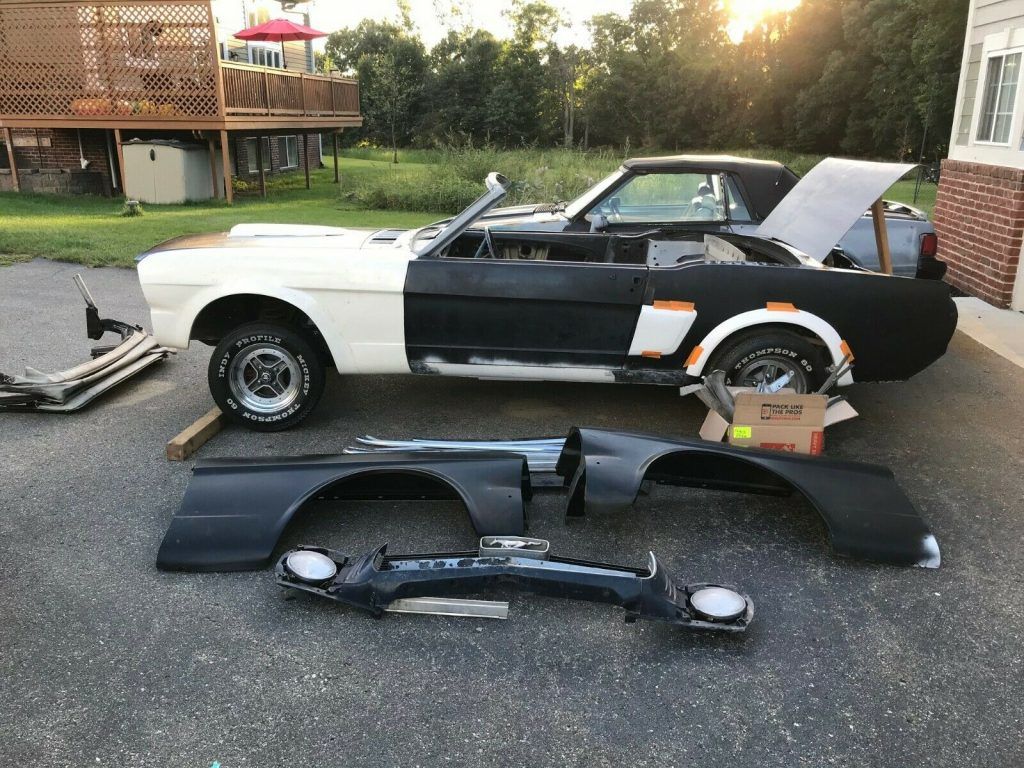 new metal 1966 Ford Mustang Convertible project