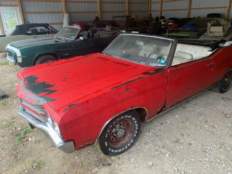 running 1970 Chevrolet Chevelle project for sale