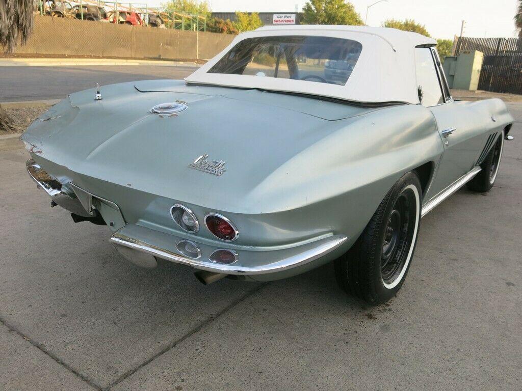 easy repair 1966 Chevrolet Corvette Sting Ray convertible project