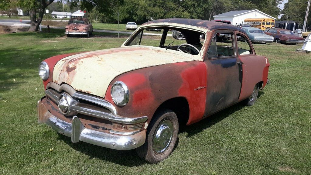 partly restored 1950 Ford Crestline project