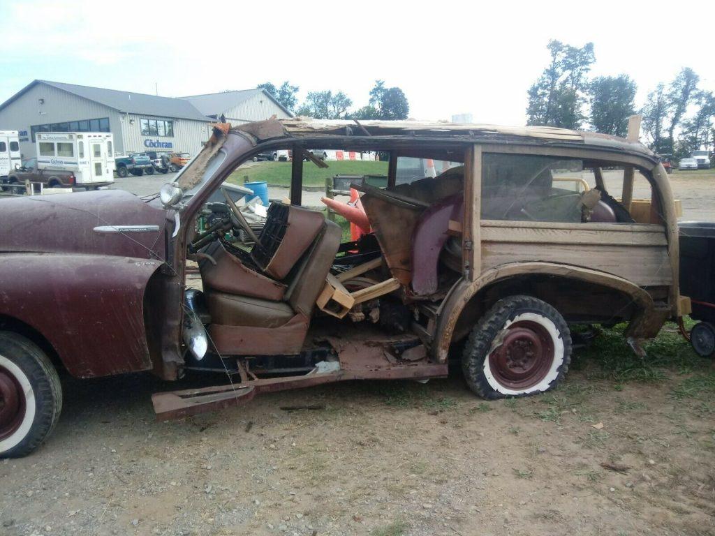 rare 1948 Chevrolet Woody Wagon project