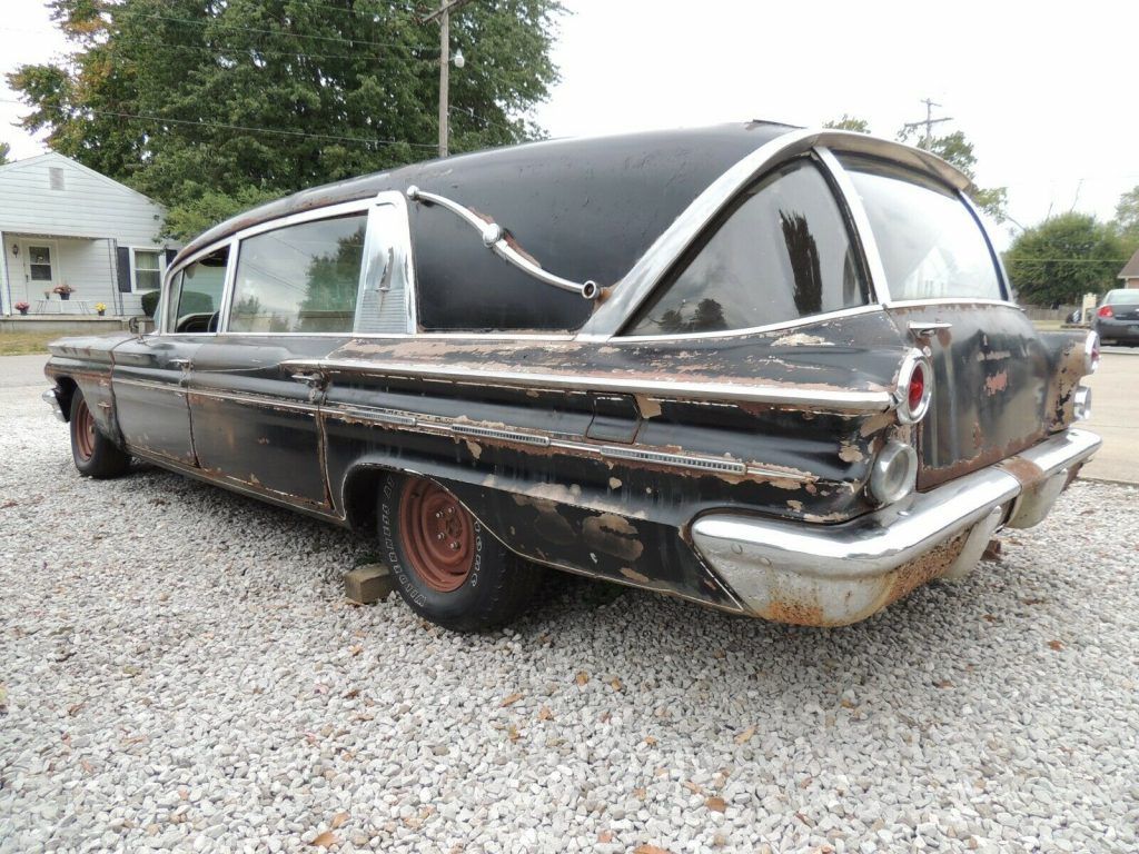 rare 1960 Pontiac Bonneville Hearse project
