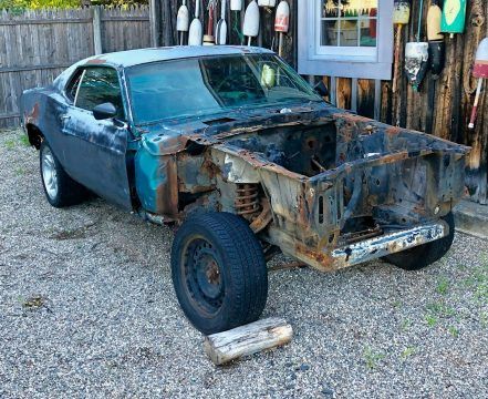 rare color 1970 Ford Mustang Project for sale