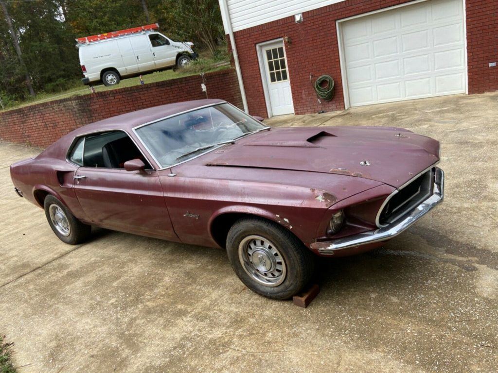 running and driving 1969 Ford Mustang project