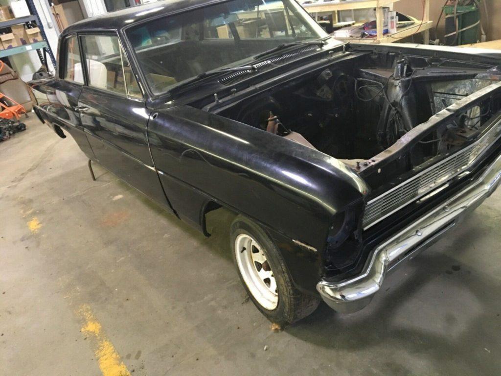 solid 1966 Chevrolet Nova project
