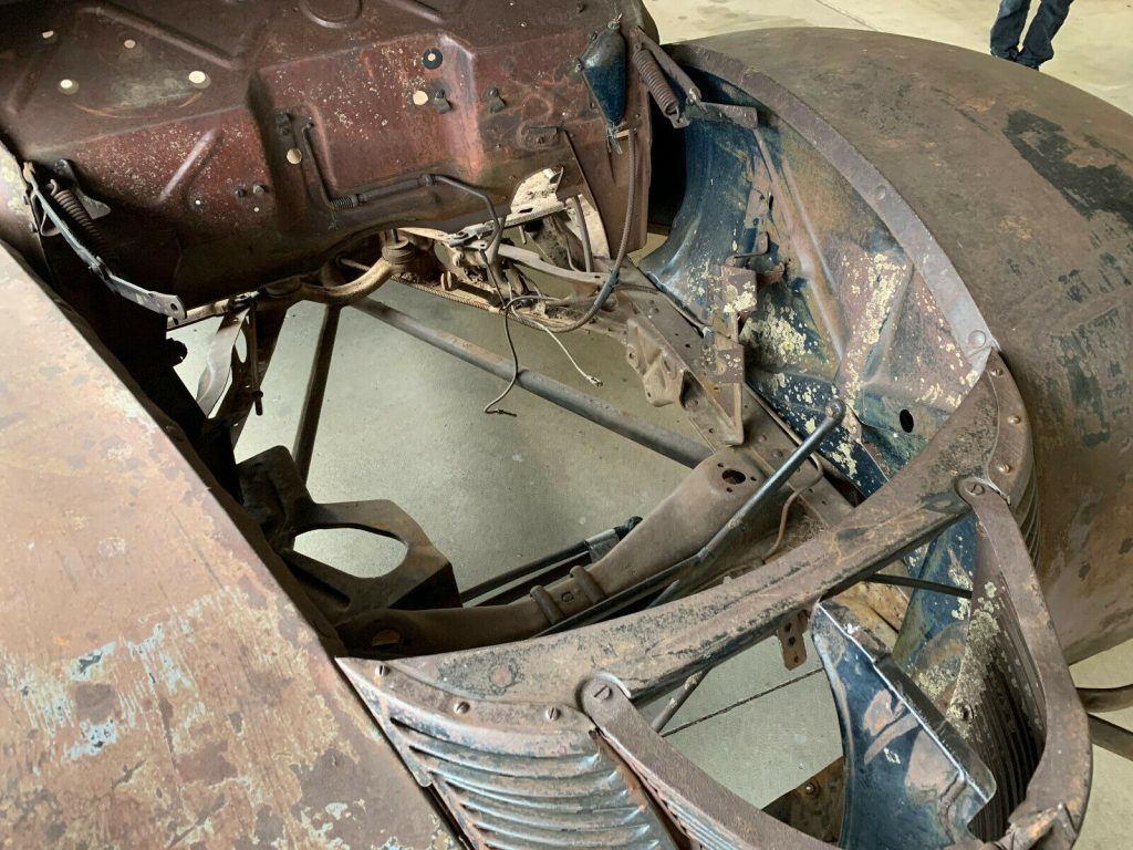 1940 Ford Deluxe Woody Station Wagon Project [no drivetrain]