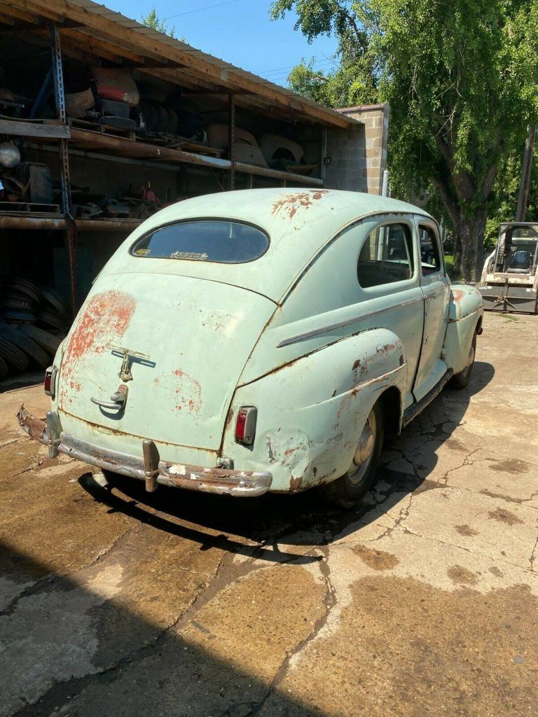 1941 Ford 2 Door Sedan project [barn find]