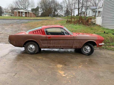 1965 Ford Mustang Fastback project [originally Wimbledon White] for sale