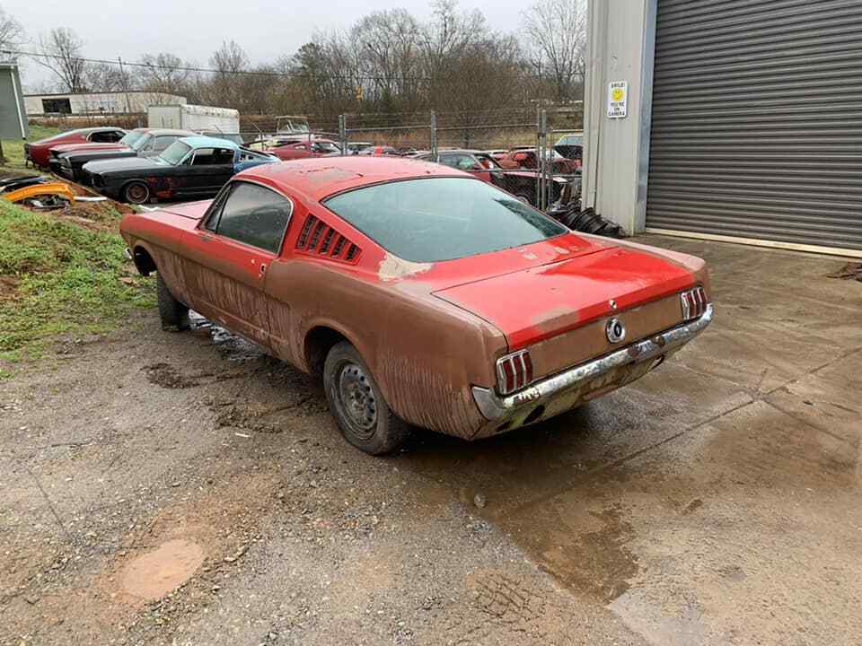 1965 Ford Mustang Fastback project [originally Wimbledon White]