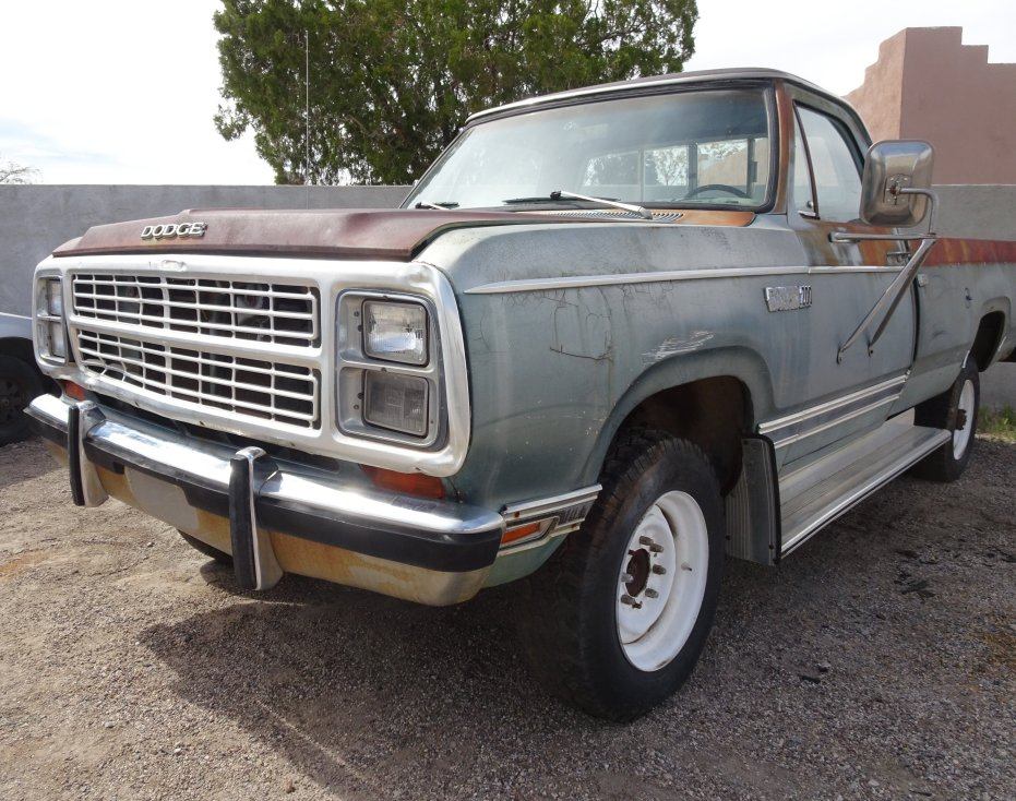 1979 Dodge Power Wagon pickup project [survivor with surface rust]
