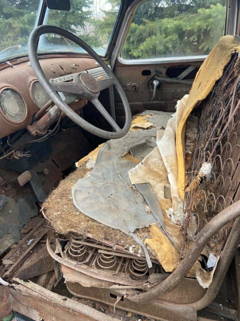 1950 Chevrolet 3600 Pickup project [desirable 5 window deluxe cab]