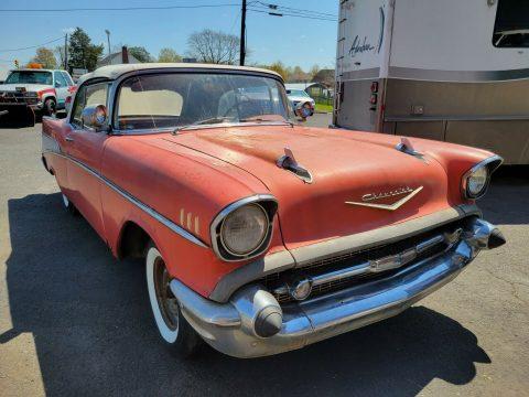 1957 Chevrolet Bel Air Convertible project [hard to find original] for sale