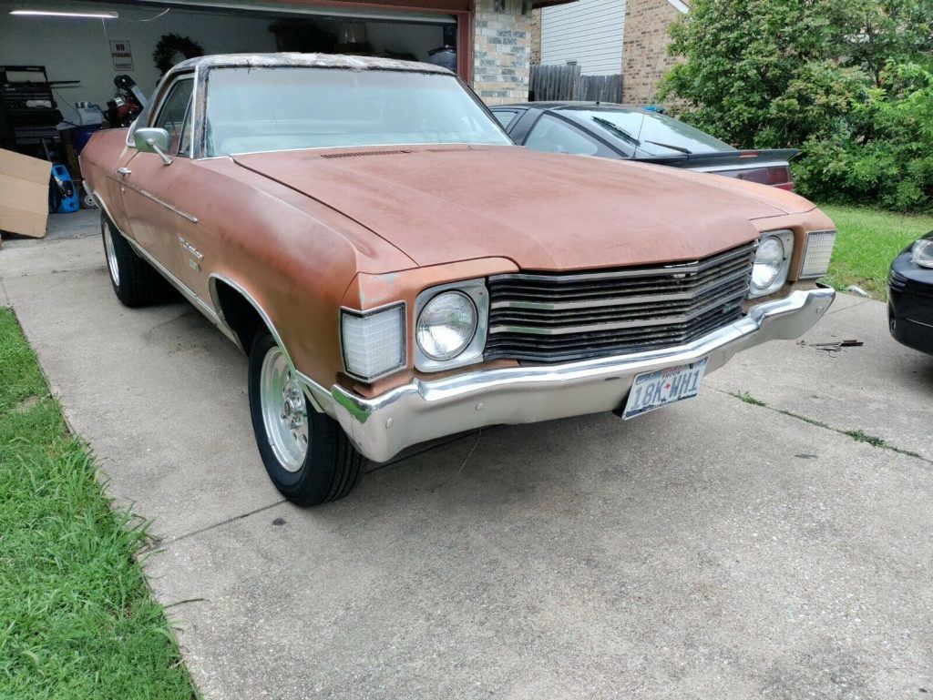 1972 Chevrolet El Camino project [many new parts]