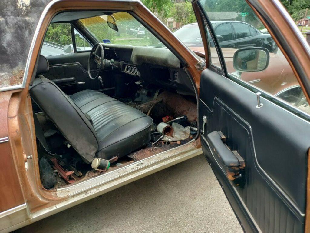 1972 Chevrolet El Camino project [many new parts]