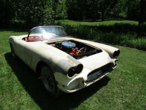 1961 Chevrolet Corvette project [in need of complete restoration] for sale