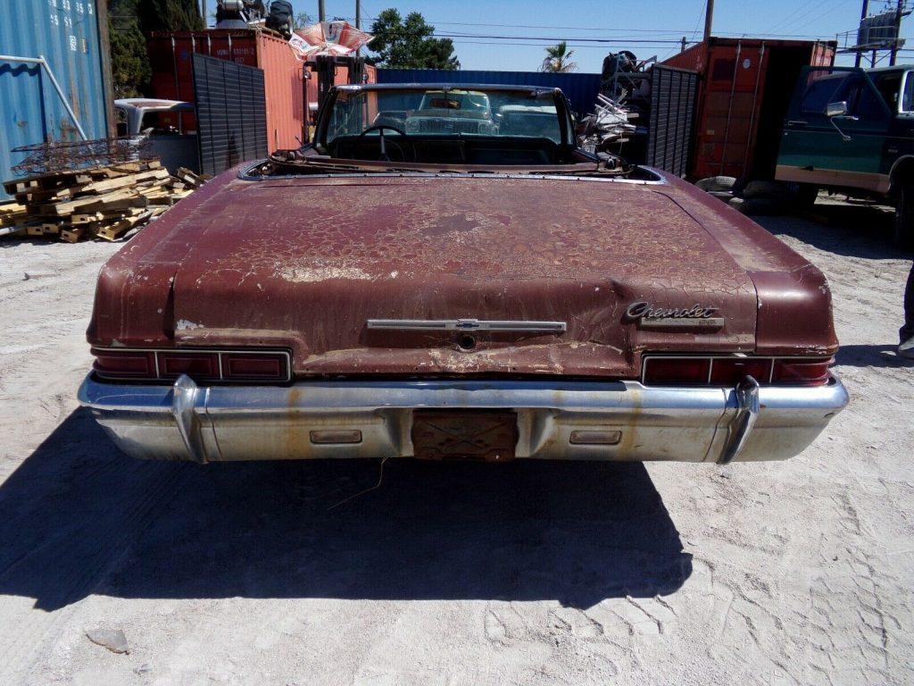 1966 Chevrolet Impala SS Convertible Project [true SS, barn find]