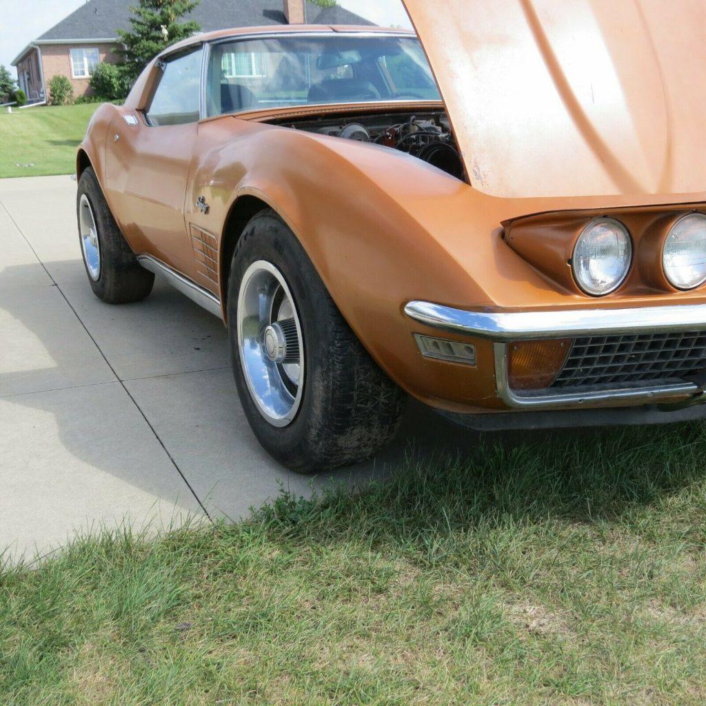 1971 Chevrolet Corvette project [Original Motor and Trans]