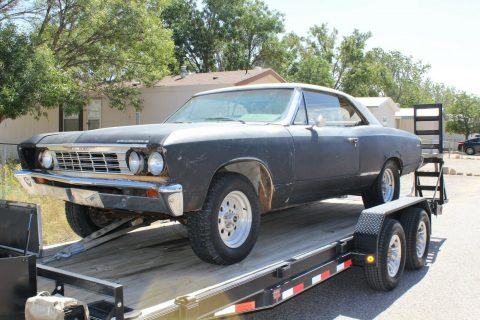 1967 Chevrolet Chevelle Malibu Sport Coupe Project [hard to find] for sale