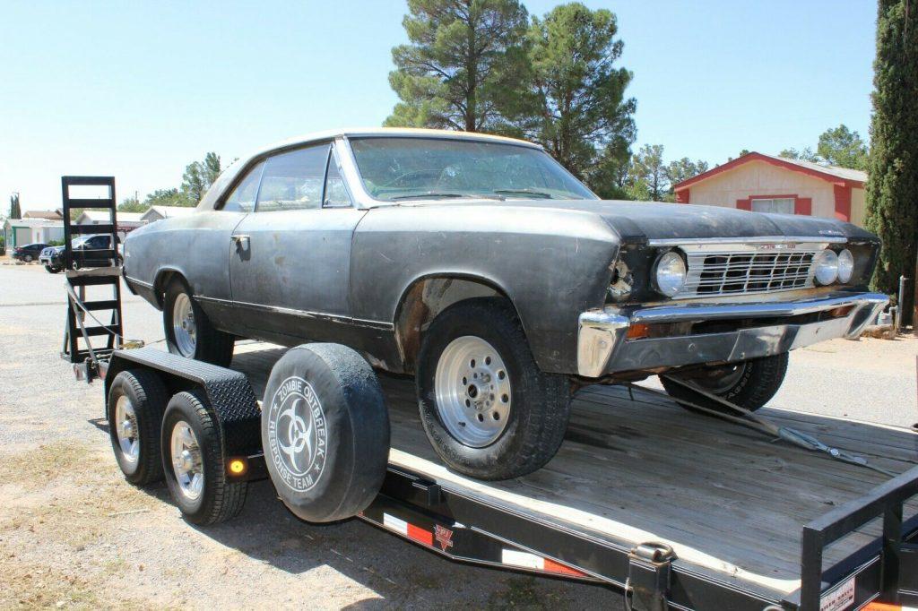 1967 Chevrolet Chevelle Malibu Sport Coupe Project [hard to find]