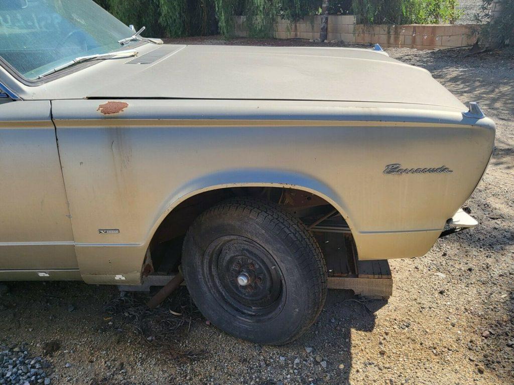 1966 Plymouth Barracuda Business Coupe project [rare MOPAR]