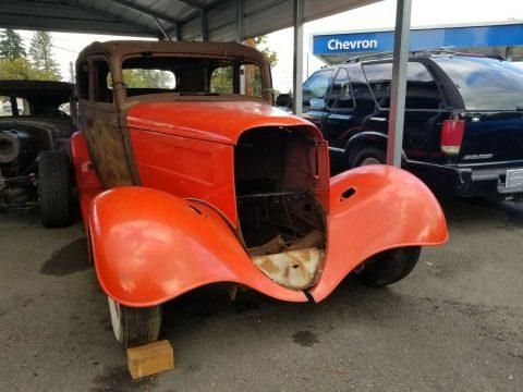 1933 Ford Tudor project [solid steel] for sale